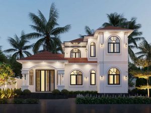thiết kế biệt thự tân cổ điển
