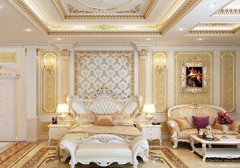 Trang trí các chi tiết tinh xảo